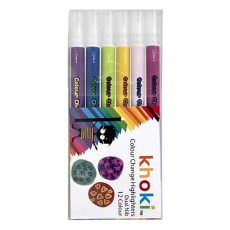 Magic Colour Changing Markers - Pack of 6's, Dual Nib